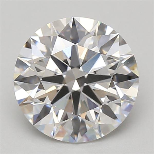 3.04ct E VS1 Rare Carat Ideal Cut Round Lab Grown Diamond
