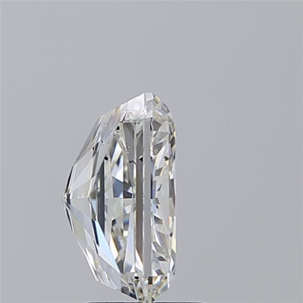 3.50ct H SI2 Rare Carat Ideal Cut Radiant Diamond