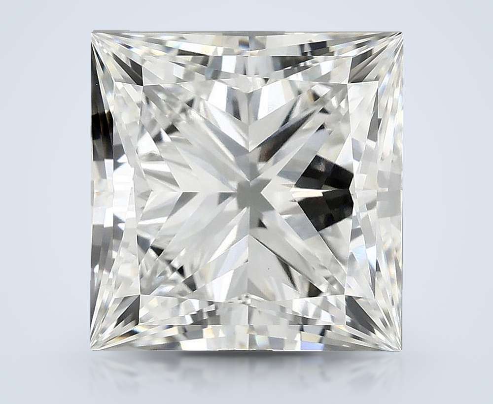 6.58 Carat Princess Lab Diamond