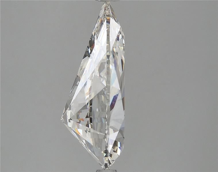 5.38ct H VS2 Rare Carat Ideal Cut Pear Lab Grown Diamond