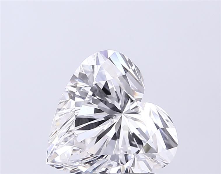 3.00ct E VS1 Rare Carat Ideal Cut Heart Lab Grown Diamond