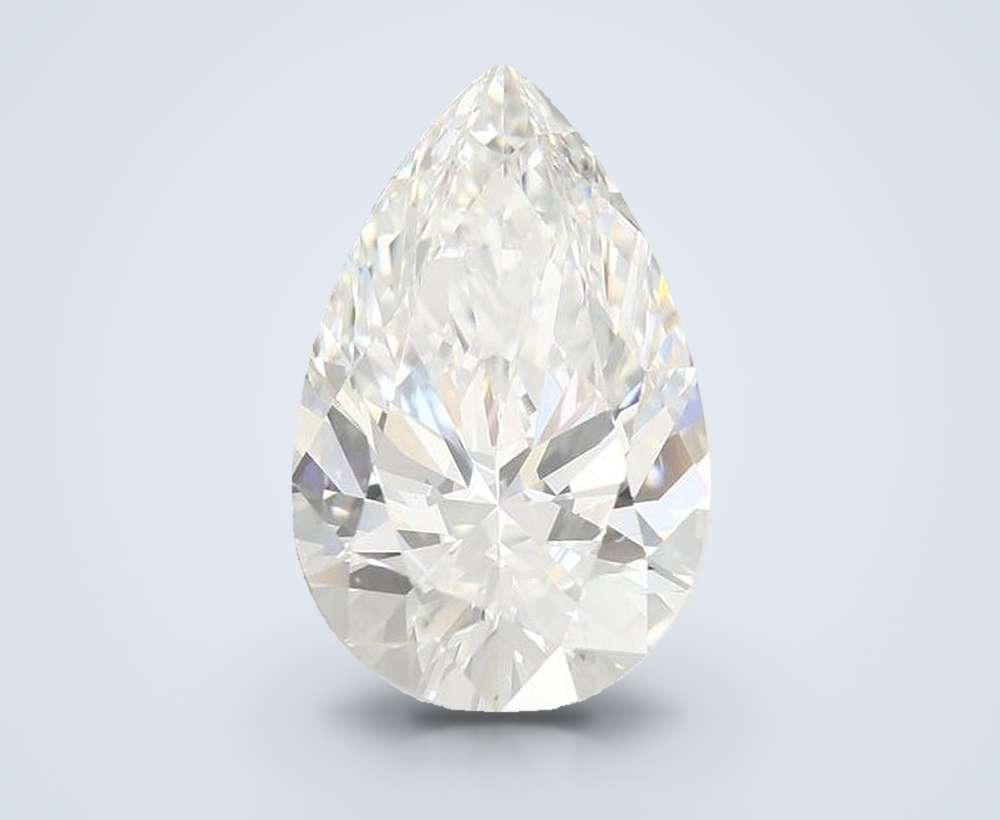 3.09 Carat Pear Lab Diamond