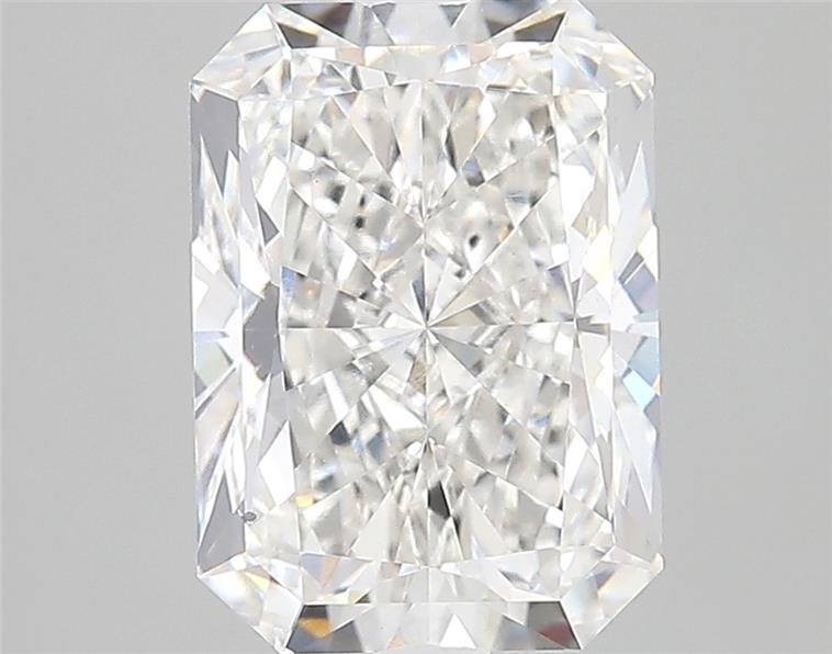 3.32ct G VS2 Rare Carat Ideal Cut Radiant Lab Grown Diamond