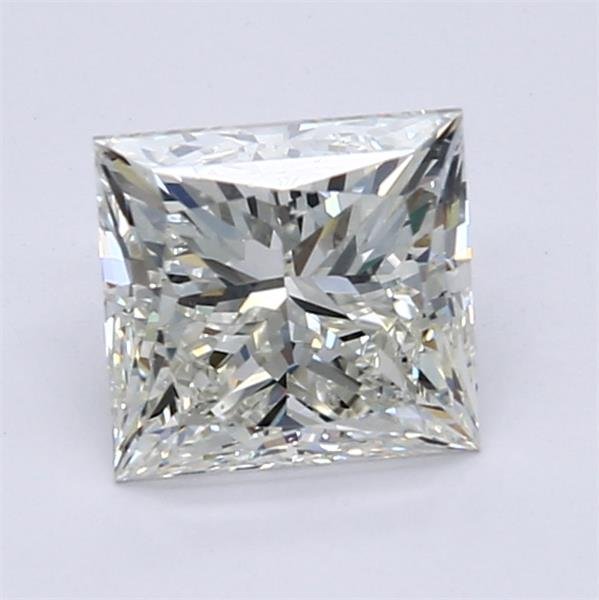 1.33ct J SI1 Rare Carat Ideal Cut Princess Diamond