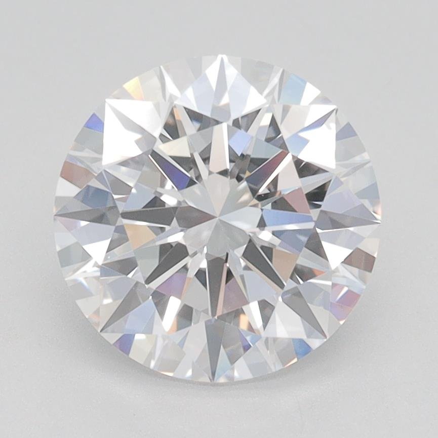 2.31ct D VVS2 Rare Carat Ideal Cut Round Lab Grown Diamond