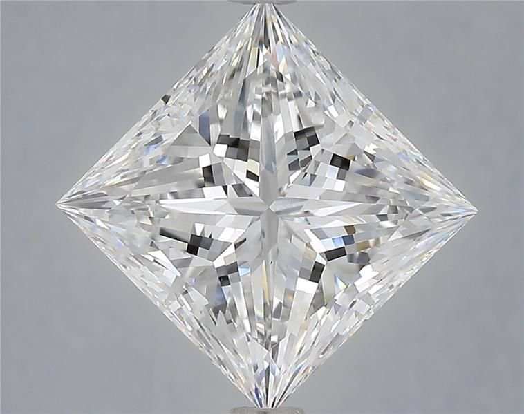 5.08ct E VS1 Excellent Cut Princess Lab Grown Diamond
