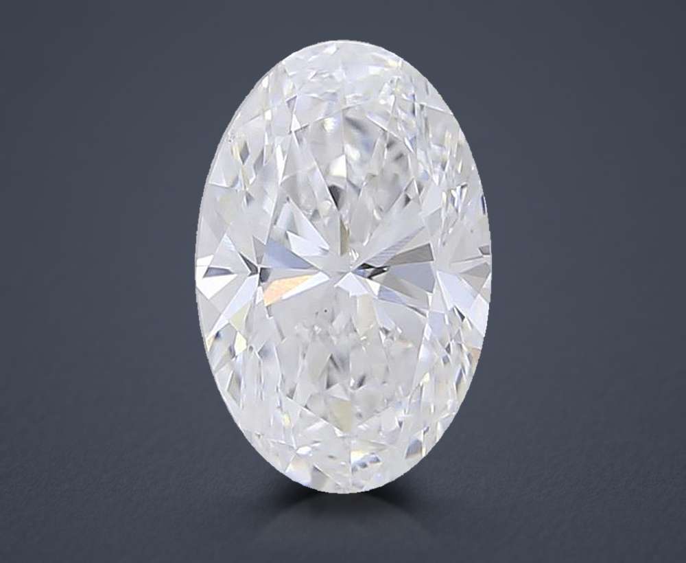 0.70 Carat Oval Lab Diamond