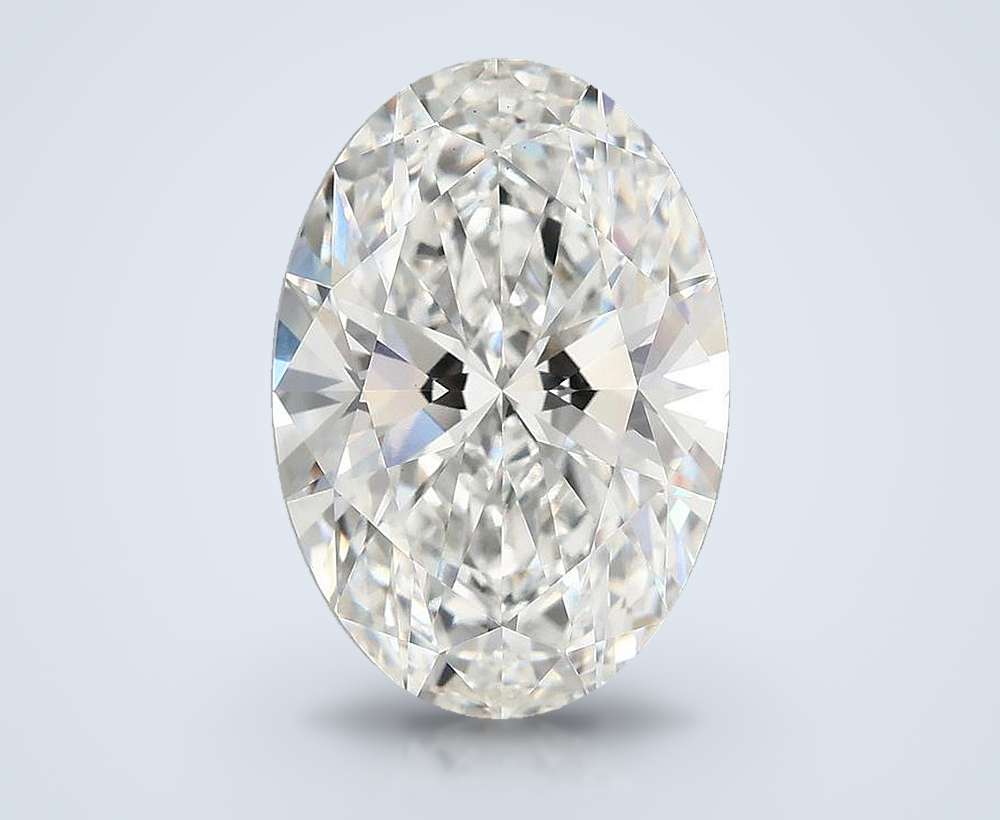 6.10 Carat Oval Lab Diamond