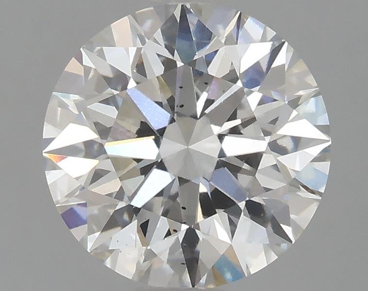 2.59ct F SI1 Excellent Cut Round Lab Grown Diamond