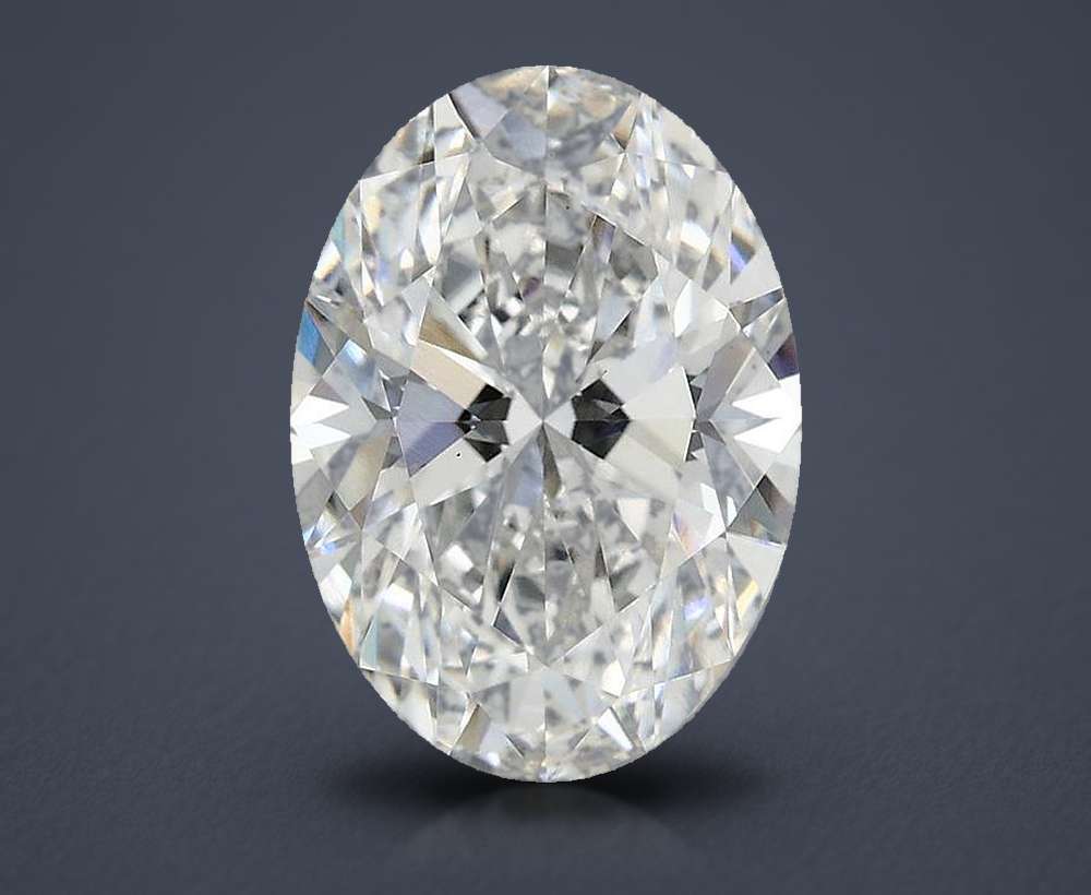 4.06 Carat Oval Lab Diamond