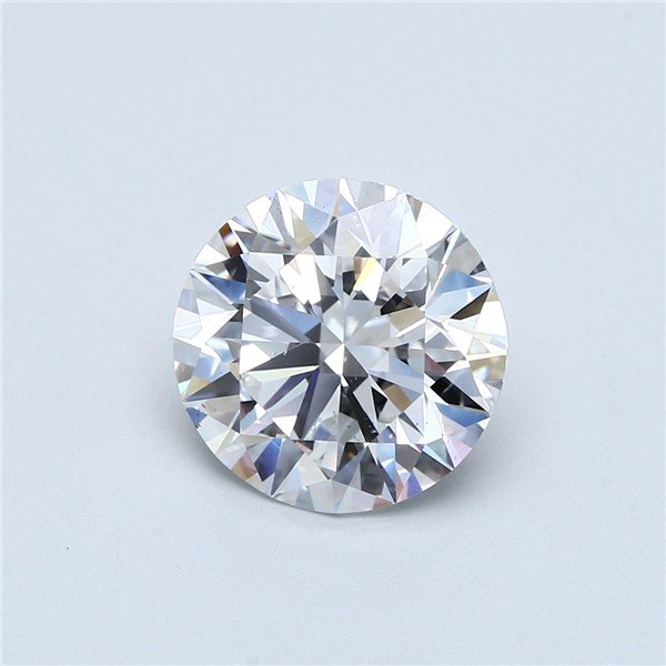 4.08ct D SI1 Rare Carat Ideal Cut Round Diamond