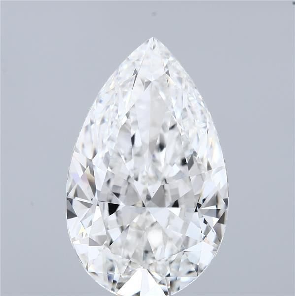 17.01ct F VS1 Rare Carat Ideal Cut Pear Lab Grown Diamond
