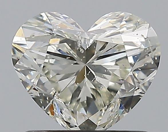 1.01ct J SI2 Rare Carat Ideal Cut Heart Diamond
