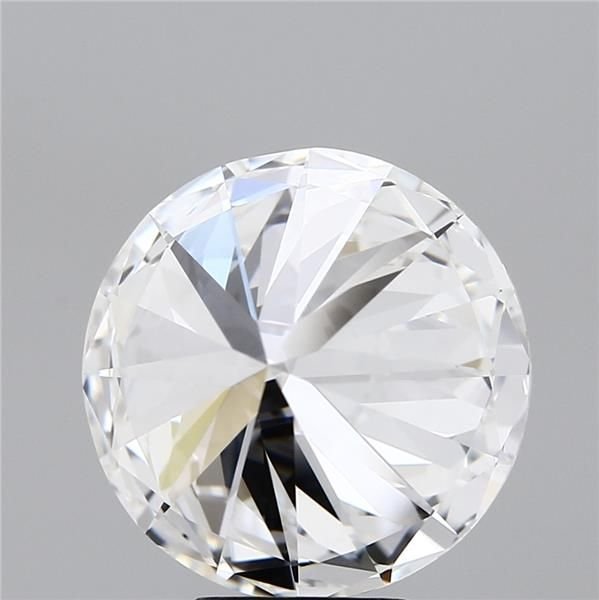 6.06ct F VVS2 Rare Carat Ideal Cut Round Diamond