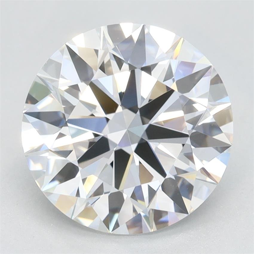 2.58ct D VVS1 Rare Carat Ideal Cut Round Lab Grown Diamond