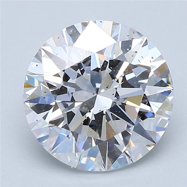 2.80 Carat Round Natural Diamond