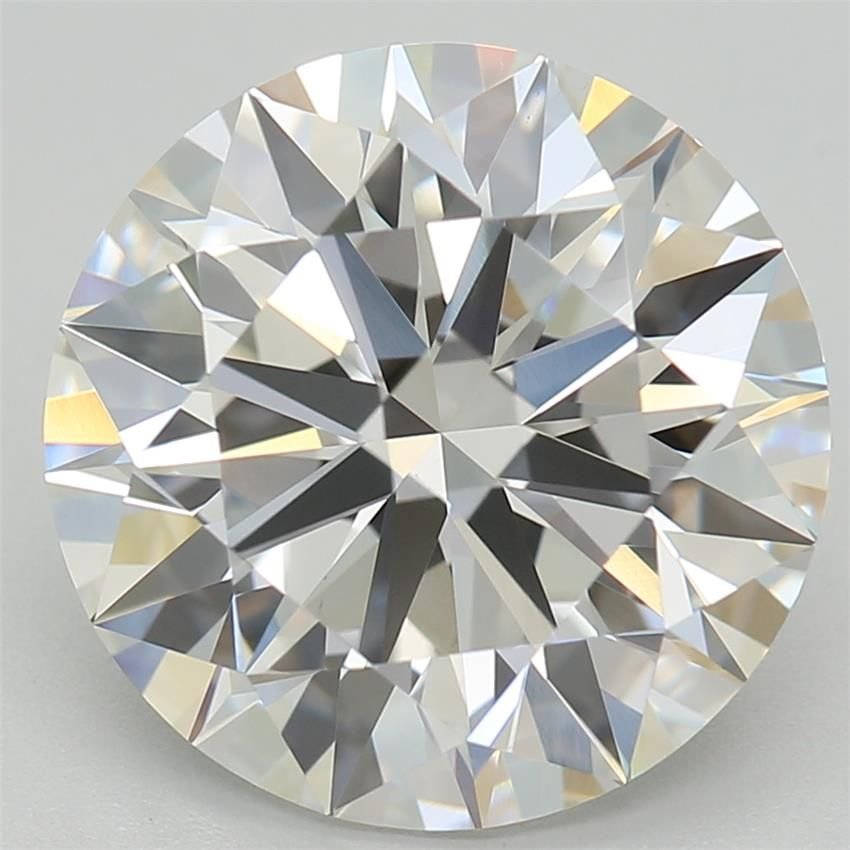 2.95ct G VVS2 Rare Carat Ideal Cut Round Lab Grown Diamond