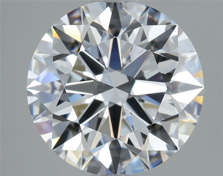 2.24ct D FL Rare Carat Ideal Cut Round Diamond