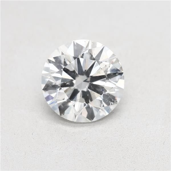 2.41ct I SI2 Rare Carat Ideal Cut Round Diamond