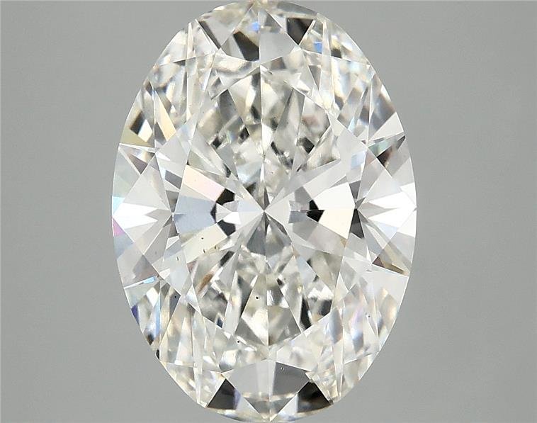4.04 Carat Oval Lab Diamond