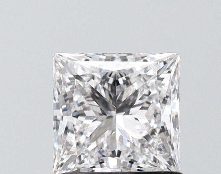 1.23ct D VVS1 Rare Carat Ideal Cut Princess Lab Grown Diamond