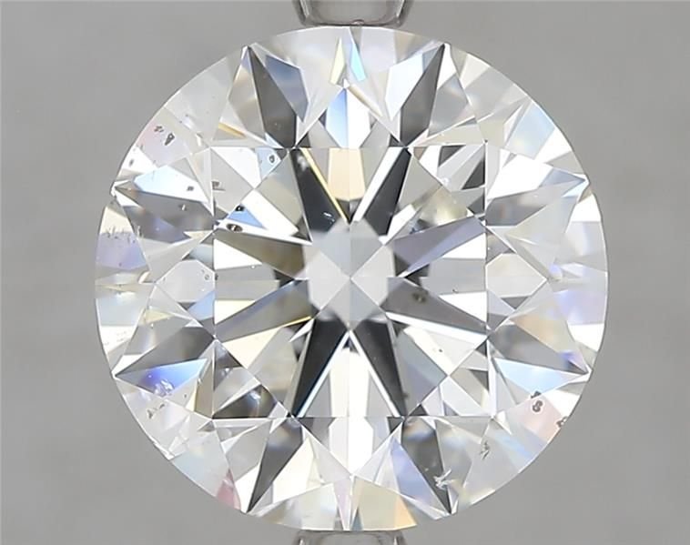3.53ct H SI2 Rare Carat Ideal Cut Round Diamond