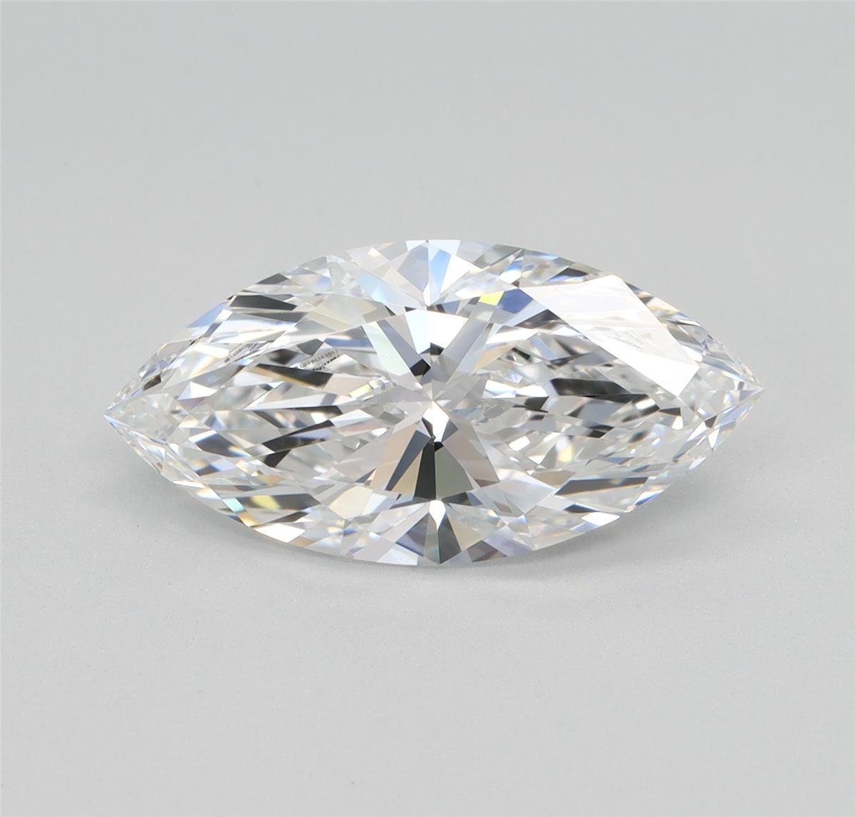 2.06ct F VVS1 Rare Carat Ideal Cut Marquise Lab Grown Diamond