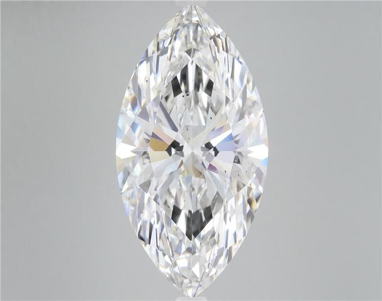 9.66ct F SI1 Rare Carat Ideal Cut Marquise Lab Grown Diamond