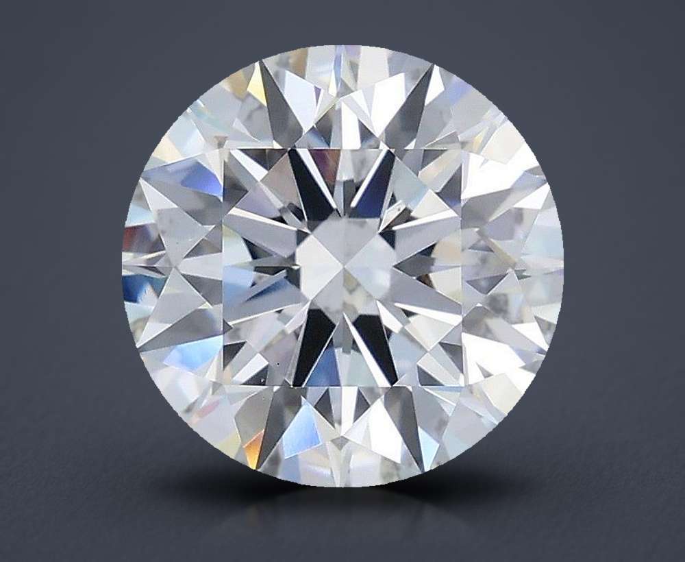 3.70 Carat Round Lab Diamond