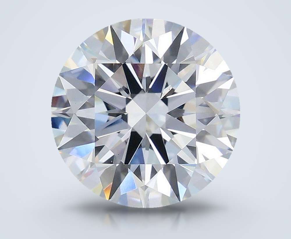 3.70 Carat Round Lab Diamond