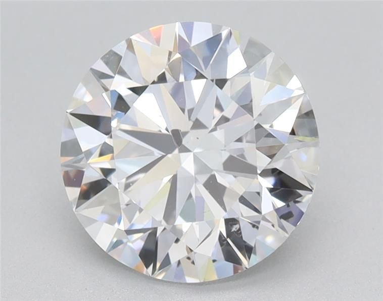 1.68ct D SI2 Rare Carat Ideal Cut Round Lab Grown Diamond