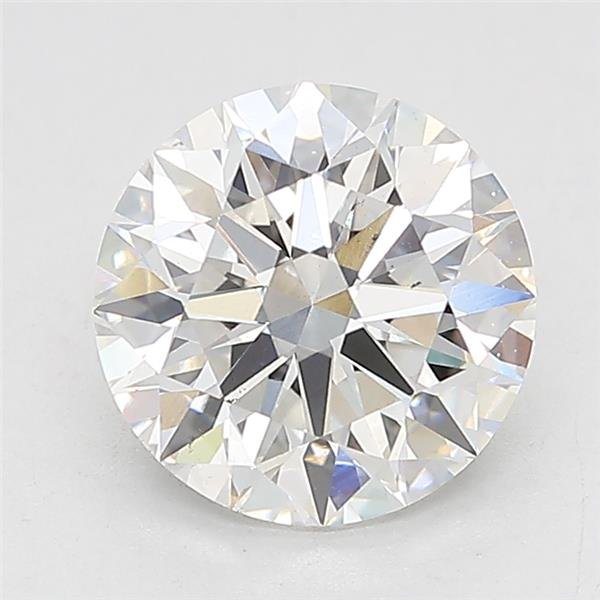 2.01ct E VS2 Rare Carat Ideal Cut Round Lab Grown Diamond