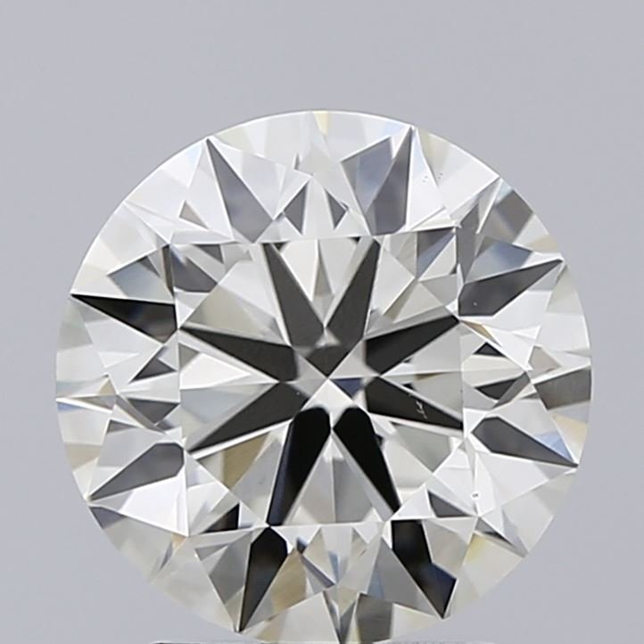 2.51ct J VVS2 Excellent Cut Round Lab Grown Diamond