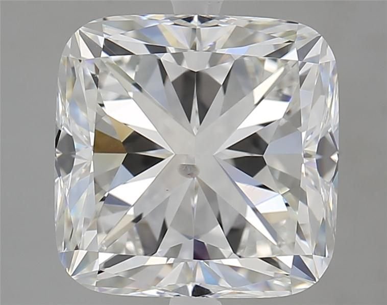 5.01ct G SI1 Very Good Cut Cushion Diamond