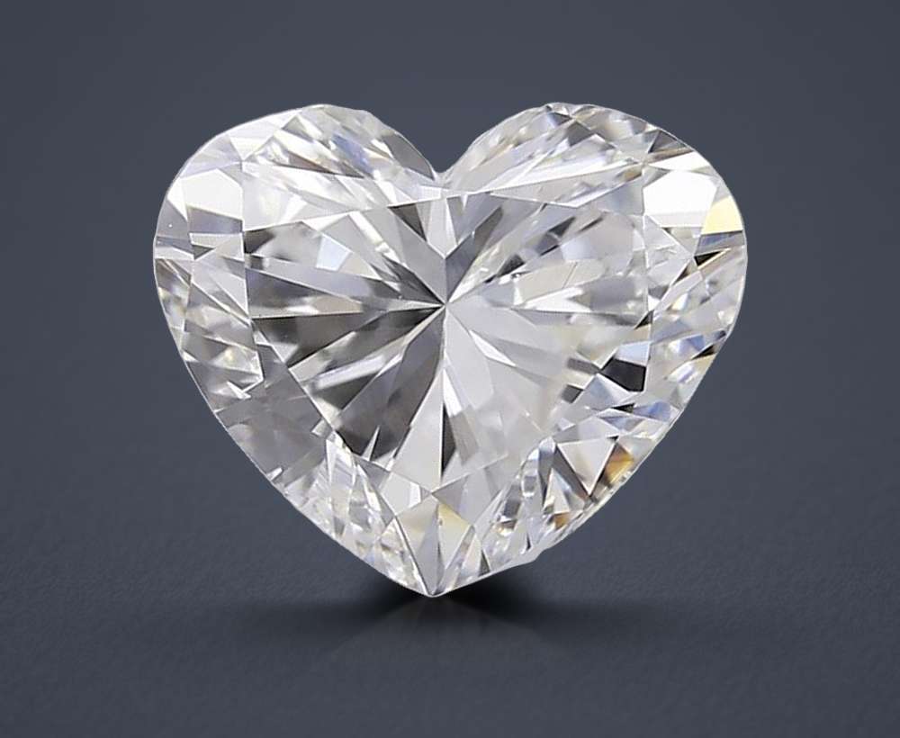 0.95 Carat Heart Lab Diamond