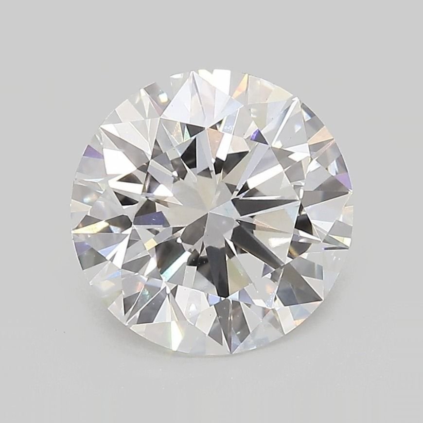 3.22ct E VS1 Rare Carat Ideal Cut Round Lab Grown Diamond