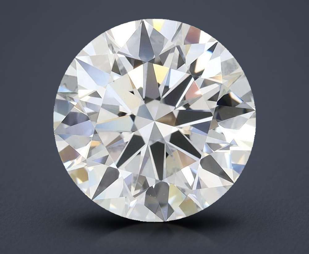 3.41 Carat Round Lab Diamond