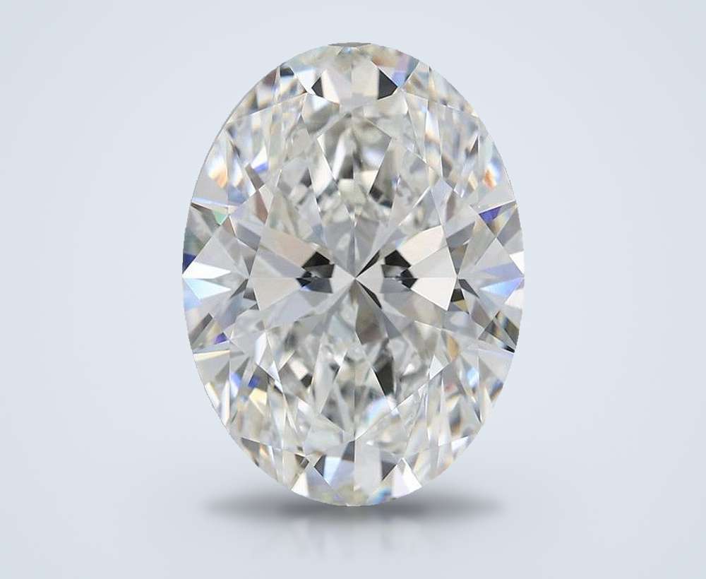 6.32 Carat Oval Lab Diamond