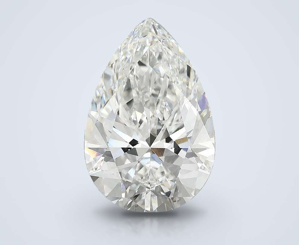 10.10 Carat Pear Lab Diamond