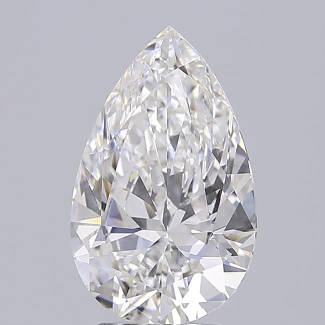 2.98 Carat Pear Lab Diamond