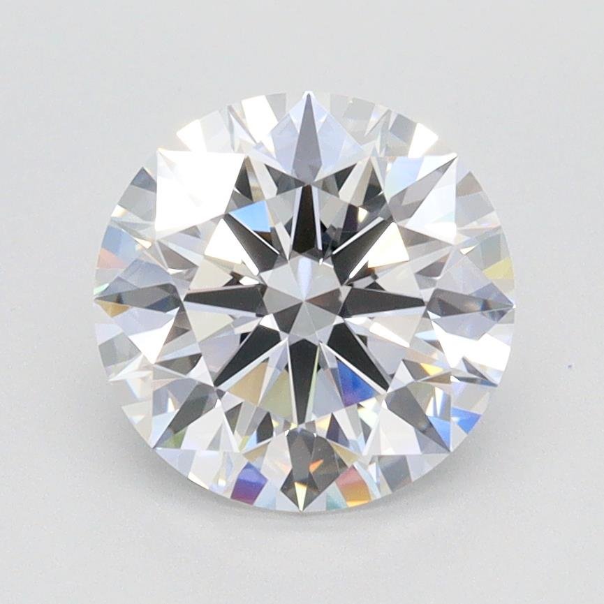 2.03ct D VVS1 Rare Carat Ideal Cut Round Lab Grown Diamond