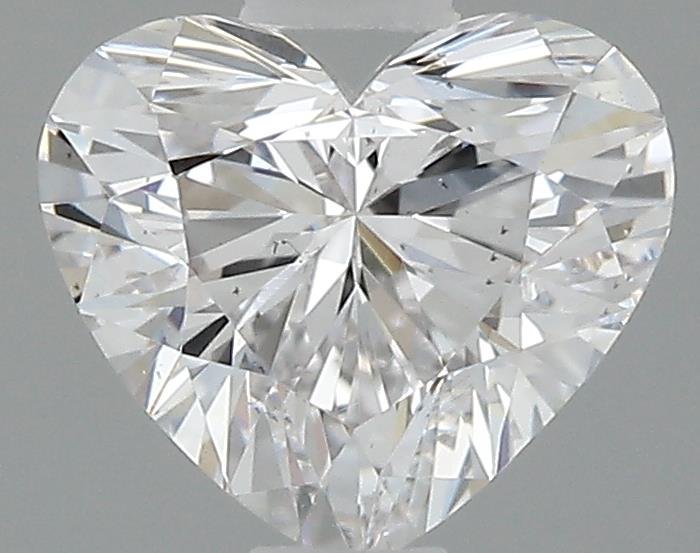 0.56ct F VS2 Rare Carat Ideal Cut Heart Diamond