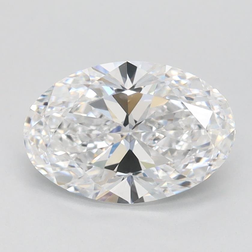 1.02ct D FL Rare Carat Ideal Cut Oval Lab Grown Diamond