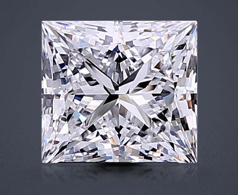 2.08 Carat Princess Lab Diamond