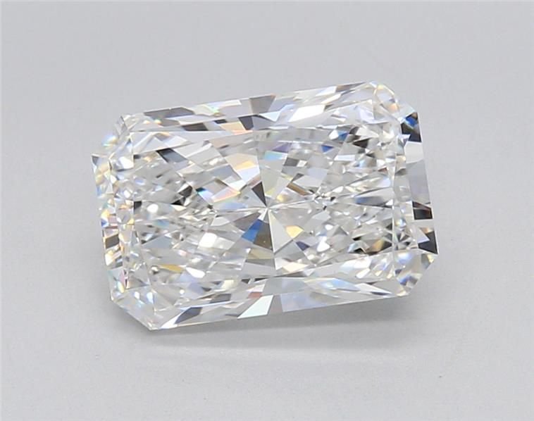 2.47ct D VS1 Rare Carat Ideal Cut Radiant Lab Grown Diamond