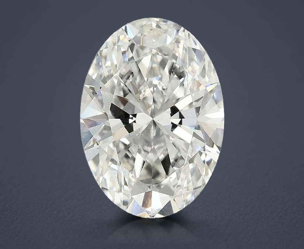 2.85 Carat Oval Lab Diamond