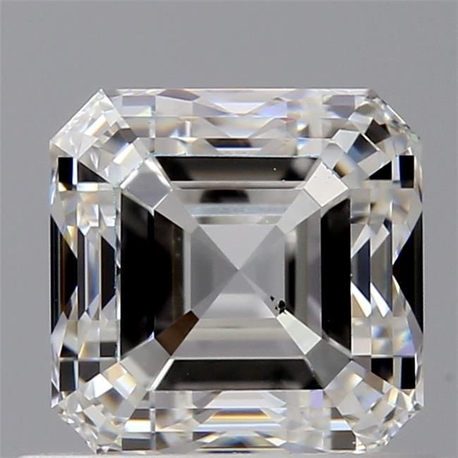 0.80ct F VS2 Very Good Cut Asscher Diamond