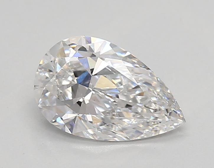 0.83ct D VVS2 Rare Carat Ideal Cut Pear Lab Grown Diamond