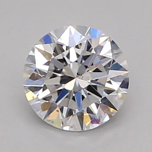 0.43ct D SI1 Rare Carat Ideal Cut Round Diamond