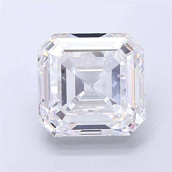 3.00ct E VVS2 Rare Carat Ideal Cut Asscher Lab Grown Diamond